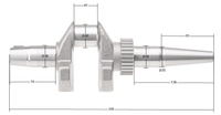 Crankshaft Rato engine R670 aggregate AG10E-3F 13300-Z120120-0000