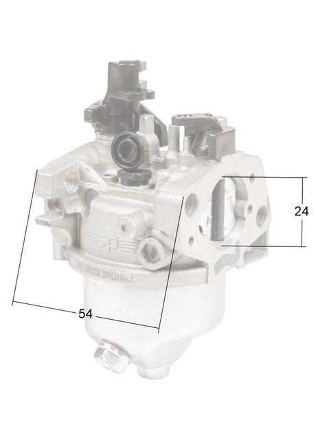 Loncin 1P70FC karburátor ruční sání ORIGINÁLNÍ DÍL 170021336-0001