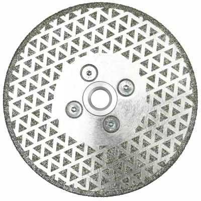 DEDRA H1271 SUCHÝ DIAMANTOVÝ KOTOUČ NA ŘEZÁNÍ A BROUŠENÍ KAMENE, 125 MM