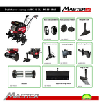 MASTERCUT POWERCUT BK55 2L GLEBOGRYZARKA SPALINOWA KULTYWATOR 6.5KM HORTMASZ HGS 155 L = HECHT 785 = LIDER HANDY SG200HL