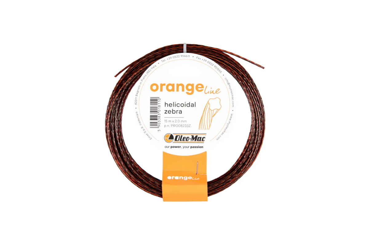 Żyłka tnąca Oleo-Mac 2,0/15 spiralna Zebra FPRO08233Z – widok produktu