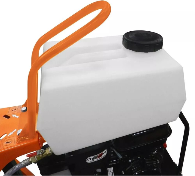 NORTON CLIPPER CS401 P9 SPRINKLING HAND CUTTING BLADES saw for asphalt concrete Ø 400mm 9HP - OFFICIAL DISTRIBUTOR - AUTHORIZED DEALER NORTON CLIPPER