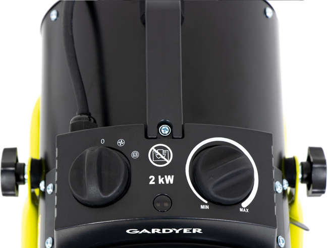 GARDYER HE2500 ELECTRIC BLOWER HEATER - OFFICIAL DISTRIBUTOR - AUTHORIZED GARDYER DEALER
