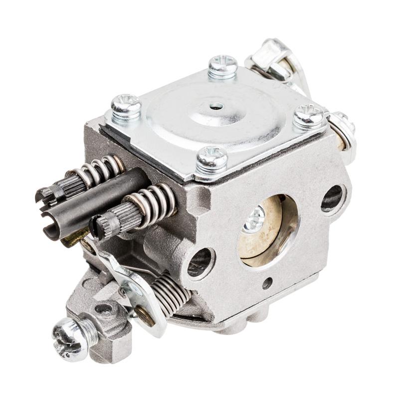 Gaźnik Husqvarna do 323R/325R - widok 3, króćce i sprężyny