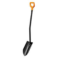 Fiskars Szpadel Ostry Solid™+ XL 1067517, długi trzonek do ciężkiej gleby