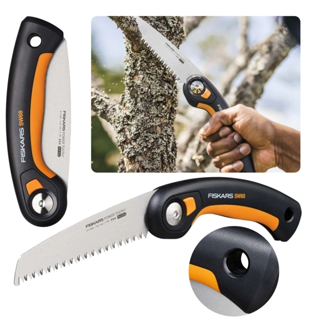 FISKARS SW68 Lumberjack Folding Saw 1067552 SW68 Plus™ (15 cm)