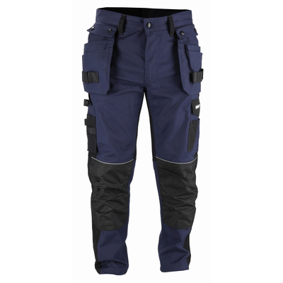 DEDRA BH47SP-M Spodnie robocze Slimfit M/50 270g/m² z multikieszeniami monterskie