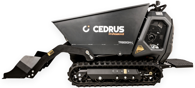 CEDRUS TR800GH-L CONSTRUCTION TROLLEY TRANSPORTER Self-propelled combustion sponge garden dump truck Cedrus Professional CEDTR800GH-L - OFFICIAL DISTRIBUTOR - AUTHORIZED DEALER CEDRUS