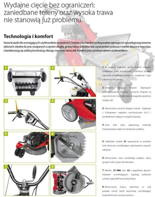 OLEO MAC WB 65 HR11 PROFESJONALNA KOSIARKA BIJAKOWA DO TRAWY OGRODOWA SPALINOWA Z NAPĘDEM HONDA GX340 KLASA PREMIUM 68249009E5 - OFICJALNY DYSTRYBUTOR - AUTORYZOWANY DEALER OLEO-MAC