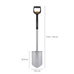 FISKARS Xact 1066732 łopata szpadel teleskopowy ostry do twardej ziemi