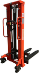 Forklift pallet jack pallet truck SFH 1020 1T 1000KG 2 meters with adjustable fork spacing and foot pump