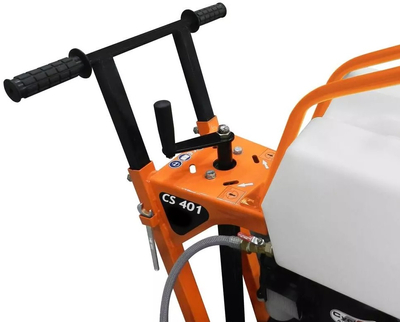 NORTON CLIPPER CS401 P9 SPRINKLING HAND CUTTING BLADES saw for asphalt concrete Ø 400mm 9HP - OFFICIAL DISTRIBUTOR - AUTHORIZED DEALER NORTON CLIPPER