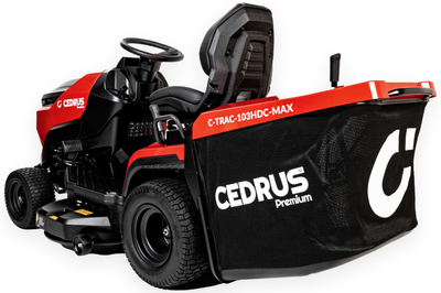Traktor Traktorek Ogrodowy Cedrus C-TRAC 103HDC MAX V2 / Kontrola Trakcji z Blokadą Dyferencjału