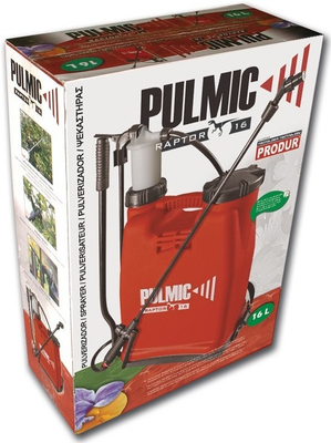 PULMIC RAPTOR 16 ADVANCED BACKPACK PRESSURE MANUAL PISTON SPRAYER 16L EWIMAX - OFFICIAL DISTRIBUTOR - AUTHORIZED PULMIC DEALER