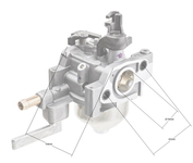 Karburátor Kohler XT775 ORIGINÁLNÍ DÍL 1485360-S