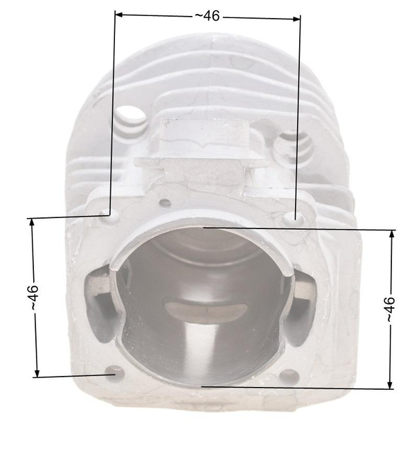 Cylinder Husqvarna 55 /46mm/ kpl. METEOR VA341