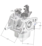 Gaźnik Loncin LC1P65FA CZĘŚĆ ORYGINALNA