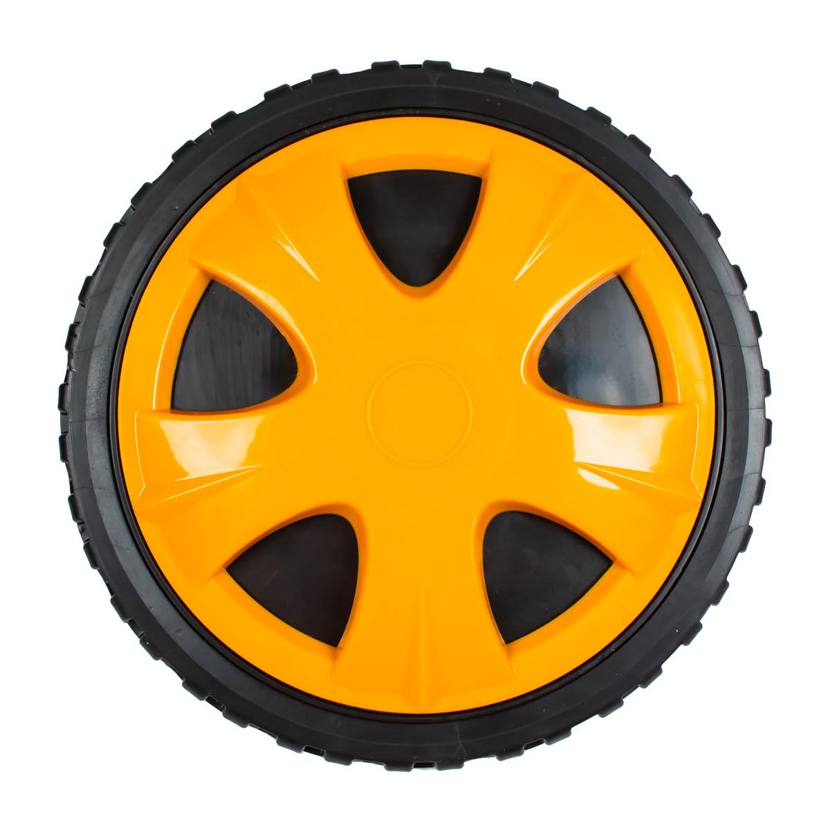 Koło uniwersalne 200mm plastikowe łożyskowane NZ970 - widok z przodu