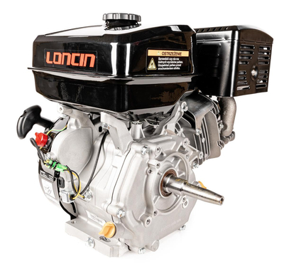 Motor Loncin G390F-L s horizontální hřídelí 22,2 mm / kužel 105 mm