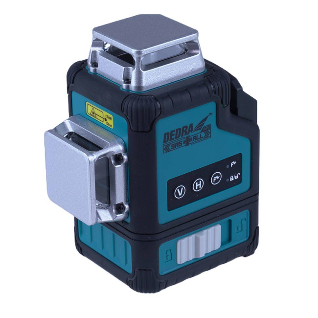 MULTILASER 3D, 3D LASER LEVEL, DEDRA SAS+ALL DED6910 GREEN LASER, OSRAM