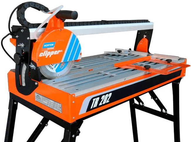NORTON CLIPPER TR202 STONEWARE CERAMIC TILE SAW TILE CUTTER CONSTRUCTION OFFICIAL DISTRIBUTOR - AUTHORIZED NORTON CLIPPER DEALER