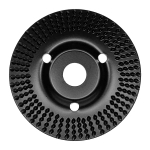 BEVELLED RASP WHEEL 125MM DEDRA F692005, GRADATION HIGHER
