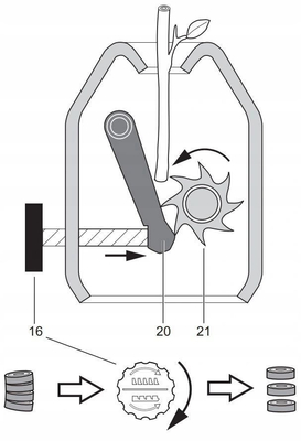 CEDRUS RE01 ROZDRABNIACZ ELEKTRYCZNY FREZOWY ZĘBATKOWY NA FREZ RĘBAK DO GAŁĘZI 2800W / 44mm - OFICJALNY DYSTRYBUTOR - AUTORYZOWANY DEALER CEDRUS