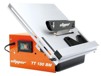 NORTON CLIPPER TT180 BM STONEWARE CERAMIC TILE CUTTING SAW CONSTRUCTION TILE SAW + CARRYING CASE OFFICIAL DISTRIBUTOR - AUTHORIZED NORTON CLIPPER DEALER