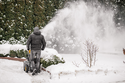 Cedrus ZM06E 4w1 Zamiatarka Spalinowa Odśnieżarka Pług z Napędem 80 cm 6,5 KM