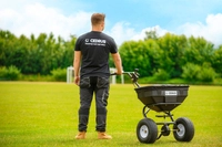 CEDRUS SP31515A SIEWNIK ROZSIEWACZ OGRODOWY DO NASION NAWOZÓW NAWOZU SOLI PIASKU 56kg / 60L