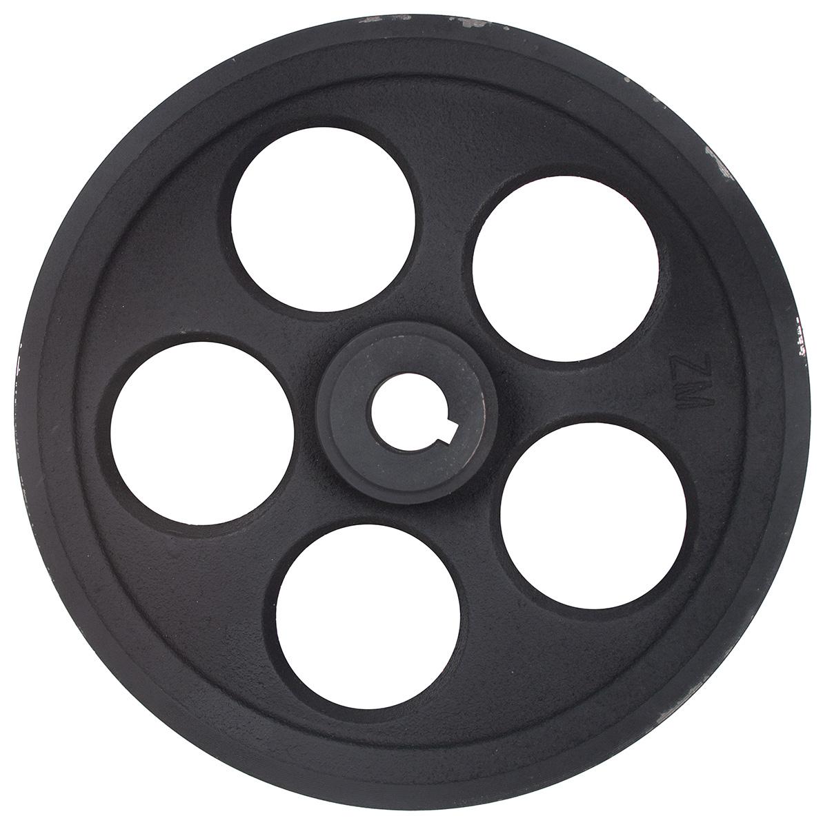 Koło pasowe wirnika duże CEDRUS odśnieżarka CEDSB56 030835 - widok z góry