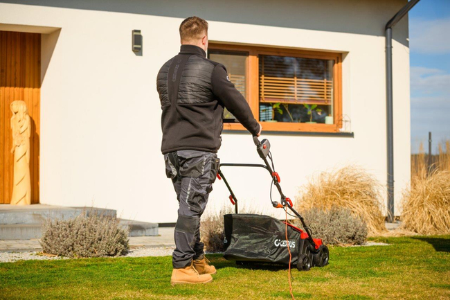 CEDRUS WE40 WERTYKULATOR DO TRAWY AREATOR 2w1 AERATOR + 2 WAŁKI 2000W / 40cm CEDWE40 - EWIMAX - OFICJALNY DYSTRYBUTOR - AUTORYZOWANY DEALER CEDRUS