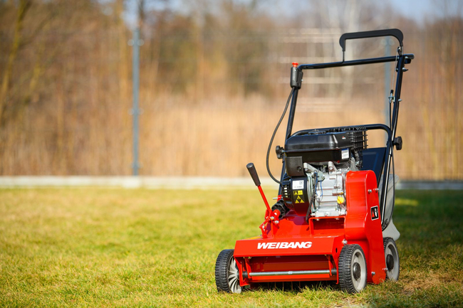 Wertykulator spalinowy Weibang WB384 RB silnik Briggs&Stratton