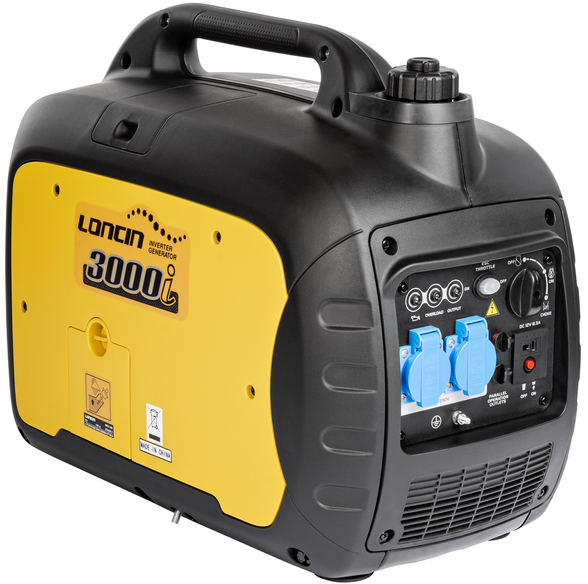 LONCIN LC3000I AGREGAT GENERATOR INWERTOROWY PRĄDOTWÓRCZY INWERTEROWY WALIZKOWY 230V 2.5 KW EWIMAX - OFICJALNY DYSTRYBUTOR - AUTORYZOWANY DEALER CEDR