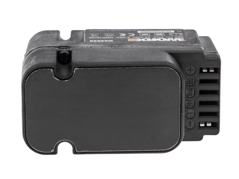 Akumulator Worx WA3225 widok złączy