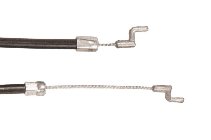 Linka gazu Husqvarna 40 470028 – widok końcówek linki i pancerza