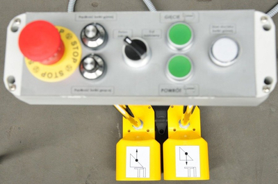 MAAD ZGM-2000/2.0 ZAGINARKA GIĘTARKA KRAWĘDZIARKA DO BLACHY MECHANICZNA ELEKTRYCZNA MAAD ZGM-2000/2.0