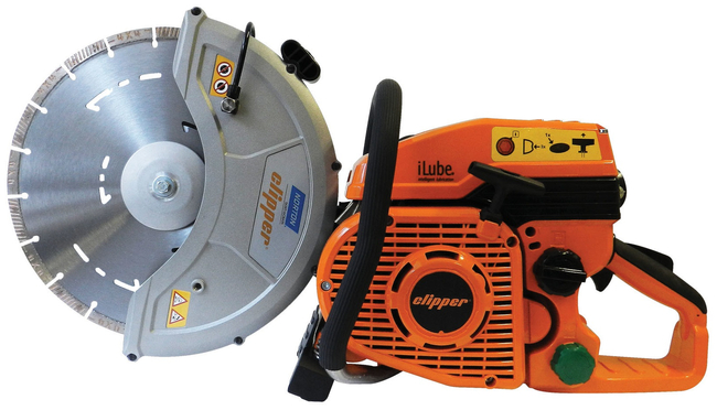 NORTON CLIPPER CP514 iLube handheld saw blade SPRINKLING CONSTRUCTION HANDSHAW FOR CONCRETE ASPHALT PROFESSIONAL Ø 350mm 5,4 HP AUTHORIZED DEALER NORTON CLIPPER