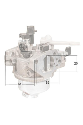 Loncin G270F LC177F carburetor ORIGINAL PART 170022240-0001