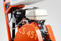 NORTON CLIPPER CS451 P13 SPRINKLINGOVÉ RUČNÍ ŘEZAČKY PRO BETONOVÉ A ASFALTOVÉ STAVBY Ø 450 mm 13 hp Honda GX390 - OFICIÁLNÍ DISTRIBUTOR - AUTORIZOVANÝ PRODEJCE NORTON CLIPPER