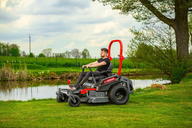CEDRUS C-TRAC Z132 52 ZERO-TRACK GARDEN TRACTOR ZERO TURN 132cm 27HP LONCIN LC2P82F V-TWIN two cylinder lawn mower - OFFICIAL DISTRIBUTOR - AUTHORIZED DEALER