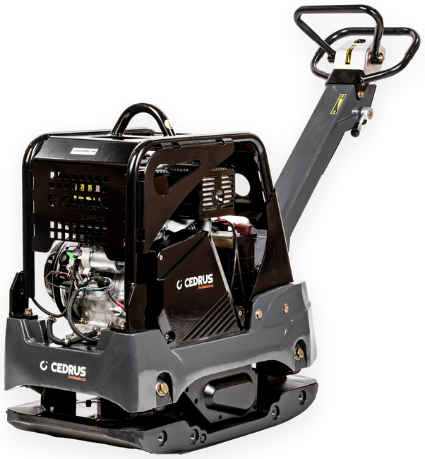 CEDRUS ZG330HRE-PRO ZAGĘSZCZARKA DO GRUNTU SPALINOWA 315kg REWERS HYDRAULICZNY DWUKIERUNKOWA PRZÓD-TYŁ UBIJARKA UBIJACZKA PŁYTOWA HONDA GX390 15KM + DODATKOWE PŁOZY CEDRUS PROFESSIONAL CEDZG330HRE-PRO - OFICJALNY DYSTRYBUTOR - AUTORYZOWANY DEALER CEDRUS