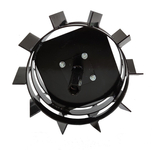 KOVOVÁ STŘÍKACÍ KOLEČKA PRO MASTERCUT HSDT PŮDNÍ GRIPPINGOVÝ STROJ Osový kruh Průměr kolečka 390 mm