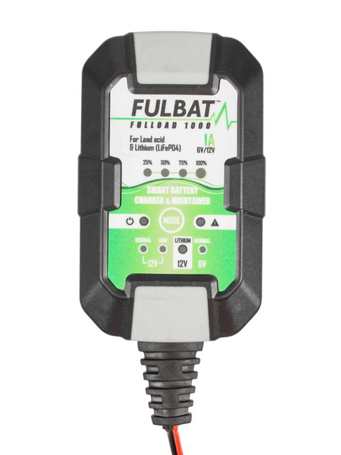 Ładowarka akumulatorów FULBAT Fulload 1000 6V/12V 1A 750514