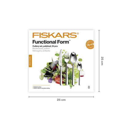 Cutlery set, glossy, 24 pcs. Functional Form 1071623
