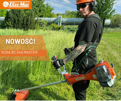 OLEO MAC BC 540 MASTER PROFI BENZÍNOVÁ STRUNOVÁ SEKAČKA PROFESSIONAL 3,7 KM POWER TRIMMER PREMIUM CLASS 61539001E5 BC540 MASTER EWIMAX-OCIAL DISTRIBUTOR - AUTORIZOVANÝ PRODEJCE OLEO-MAC