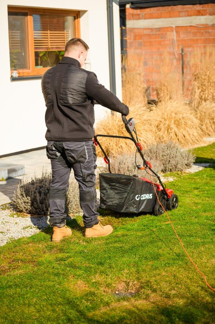 CEDRUS WE38 WERTYKULATOR DO TRAWY AREATOR 2w1 AERATOR + 2 WAŁKI 1800W / 38cm CEDWE38 - EWIMAX - OFICJALNY DYSTRYBUTOR - AUTORYZOWANY DEALER CEDRUS