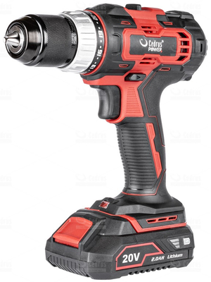 CEDRUS CEDD40LI-SET WKRĘTARKA AKUMULATOROWA 20 V WKRĘTARKO-WIARTARKA 2Ah Z BATERIĄ I ŁADOWARKĄ W WALIZCE EWIMAX- OFICJALNY DYSTRYBUTOR - AUTORYZOWANY DEALER CEDRUS