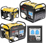 LONCIN LC3500-AS POWERFUL GENERATOR 2x230V AVR 3,1kW - EWIMAX OFFICIAL DISTRIBUTOR - AUTHORIZED LONCIN DEALER