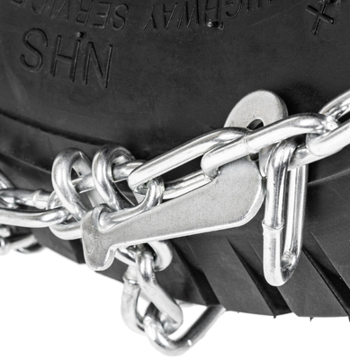 Snow chains on 18" wheels for tractor 18x9.50x8 mower snow chains CEDRUS ACC0088 SET OF 2 Pcs. - OFFICIAL DISTRIBUTOR - AUTHORIZED CEDRUS DEALER